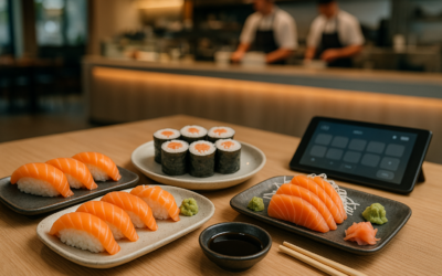 Lachs Sushi All-you-can-eat KIKKO Dorsten Dinslaken