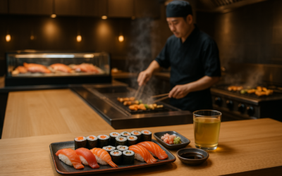 Japanische Spezialitäten in Deutschland: Sushi und Grill