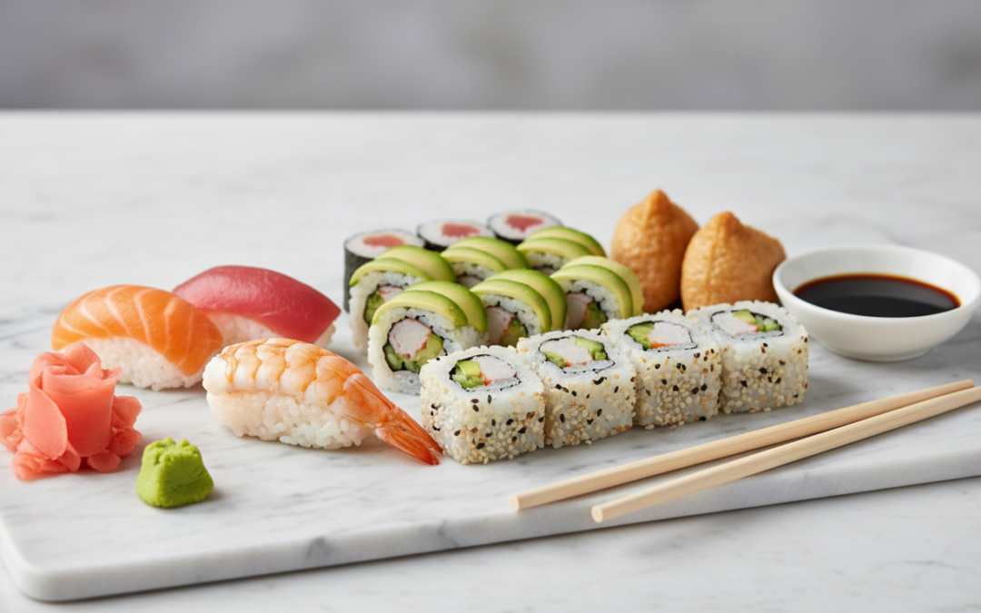 Sushi 2026: Formen, Zutaten, Sicherheit, Trends