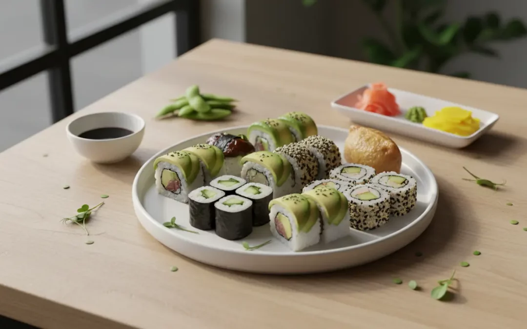Veganes Sushi 2026 in Deutschland: Formen und Umami