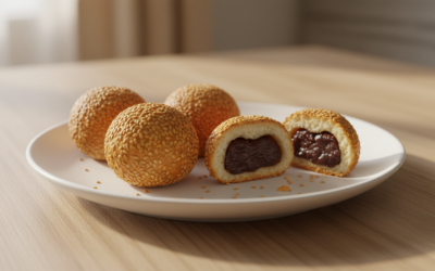 Sesambällchen: Textur knusprig elastisch – Allergene 2026