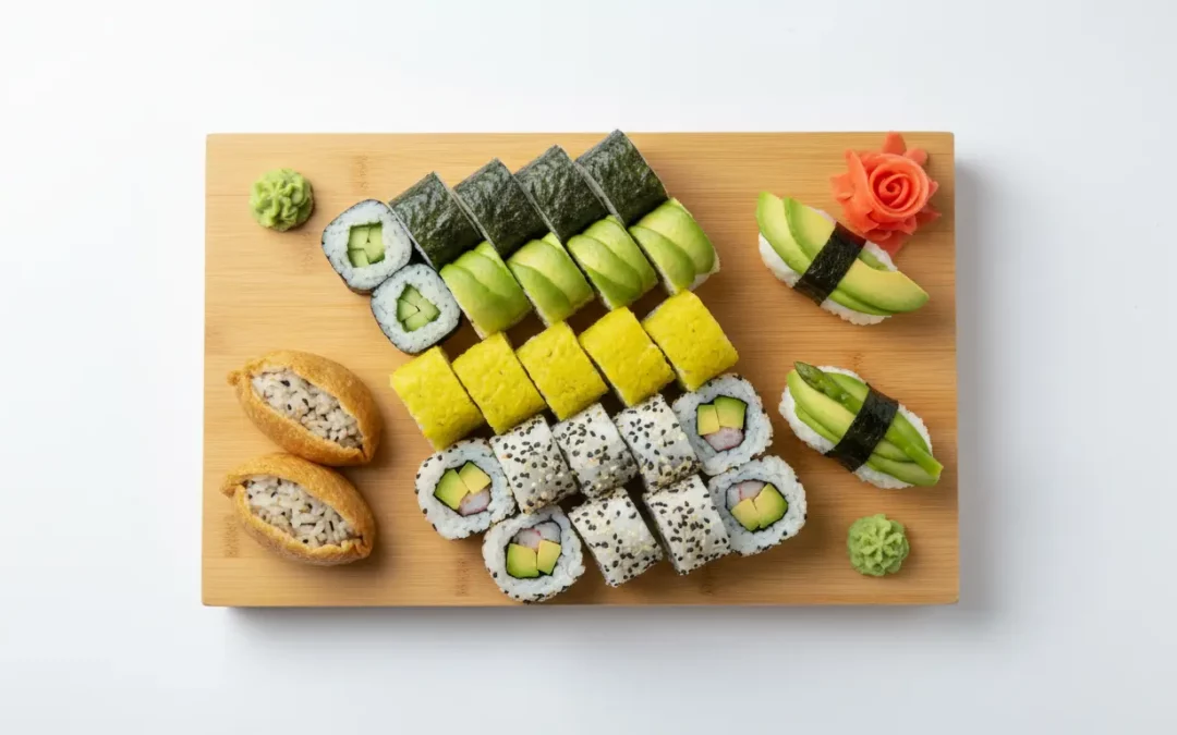 Vegetarisches Sushi 2026: Typen, Zutaten und Allergene