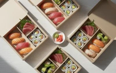 Sushi Delikatessen 2026: Qualität, Form und Boxen bei KIKKO