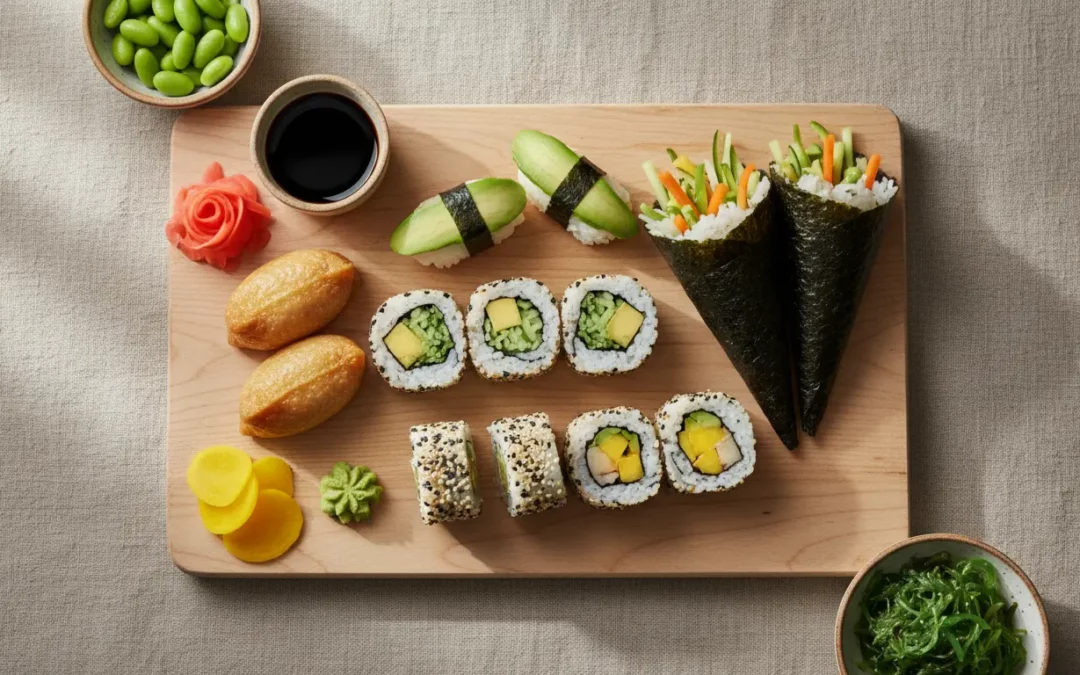 Veganes Sushi 2026: Formen, Zutaten und Allergene