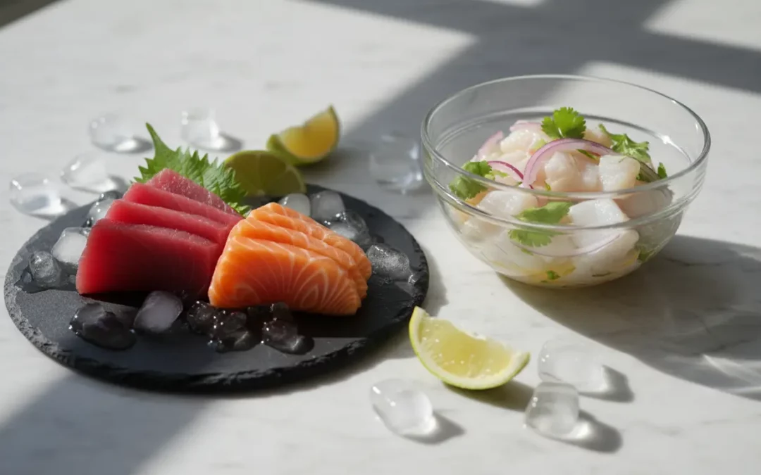 Ceviche vs Sashimi: Sicherheit bei rohem Fisch 2026