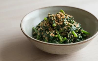Spinat Salat mit Sesamdressing: Horenso no Goma-ae erklärt