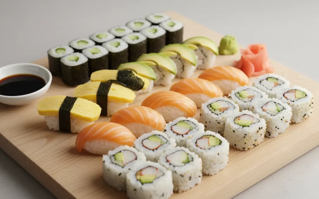 Sushi für Anfänger: Milde Sorten als Einstieg