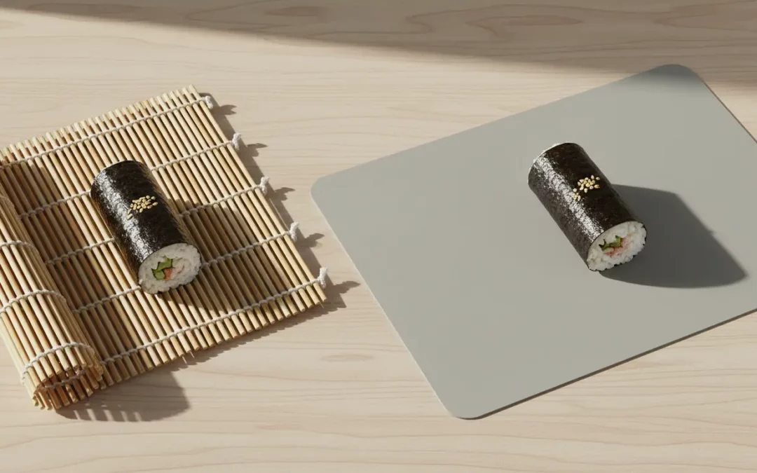 Sushi Matte Vergleich 2026: Bambus vs Silikon