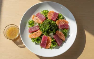 Sashimi-Salat im Sommer: Sicherheit, Salz und Frische