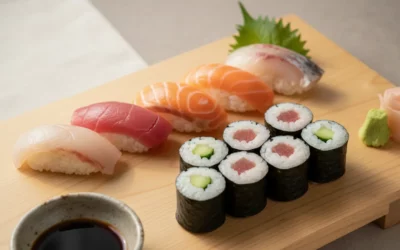 Echtes japanisches Sushi 2026: Reis, Temperatur, Schnitt