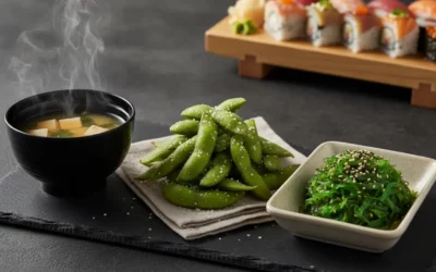 Japanische Beilagen: Welche passen am besten zu Sushi?