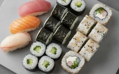 Nigiri vs Maki vs Inside-out: Form, Textur und Allergene