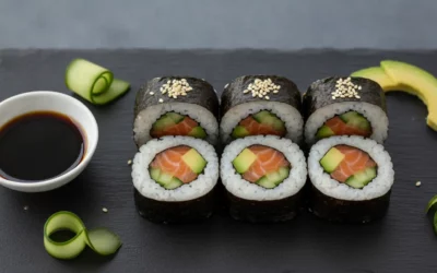 Anatomie einer Sushi Rolle: Bausteine, Textur und Hygiene