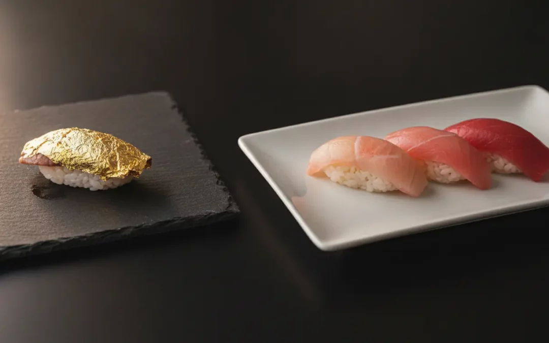 Teuerstes Sushi 2026: Goldfolie vs Omakase-Preise